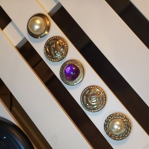 Vintage 90s Button Covers